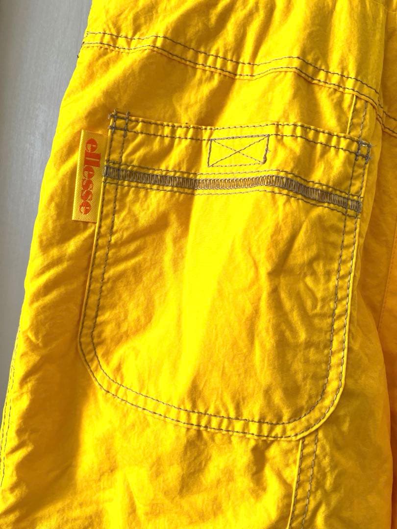 平成レトロ！ビビットカラーが可愛い ellesse エレッセ スキーウェア L