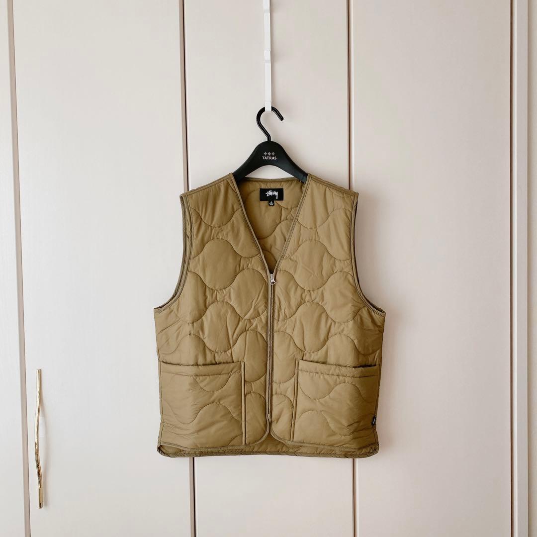 STUSSY Quilted Liner Vest キルティングベスト M - メルカリ