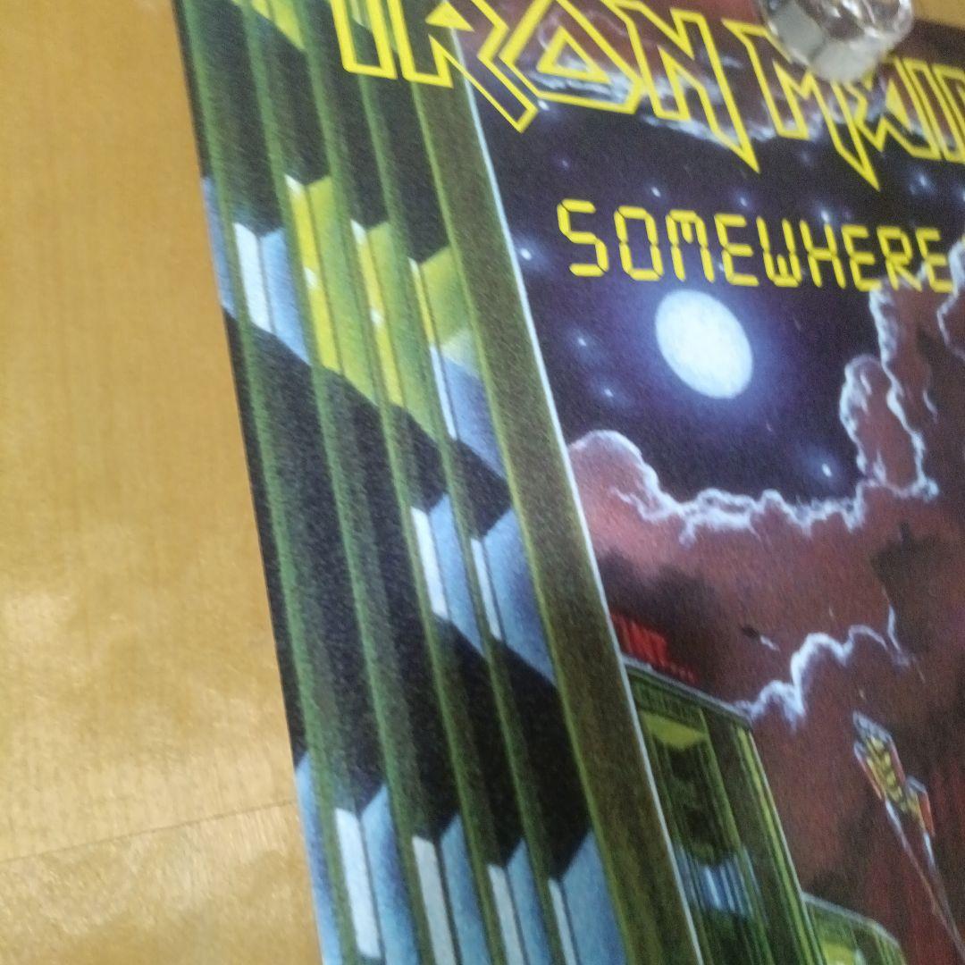 IRON MAIDEN 1986 ポスター Somewhere in Time - メルカリ