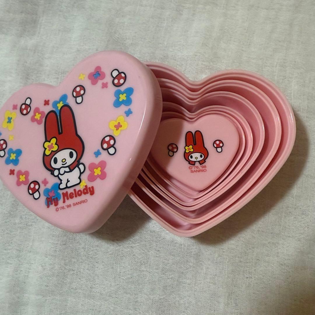 平成レトロ】マイメロディ マトリョーシカ型小物入れ 6個セット - メルカリ