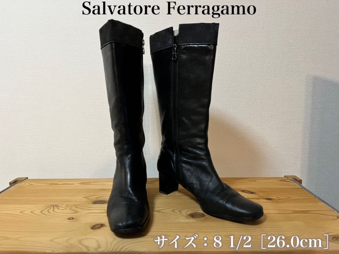 フェラガモ ロングブーツ 起毛 裏地 楽天市場】【最大2万円OFFクーポン対象・3/1限定】FERRAGAMO