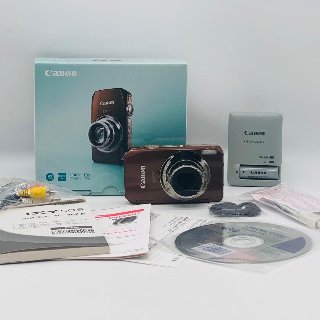 美品】Canon IXY 50S ブラウン オールドコンデジ 動作確認済 - メルカリ
