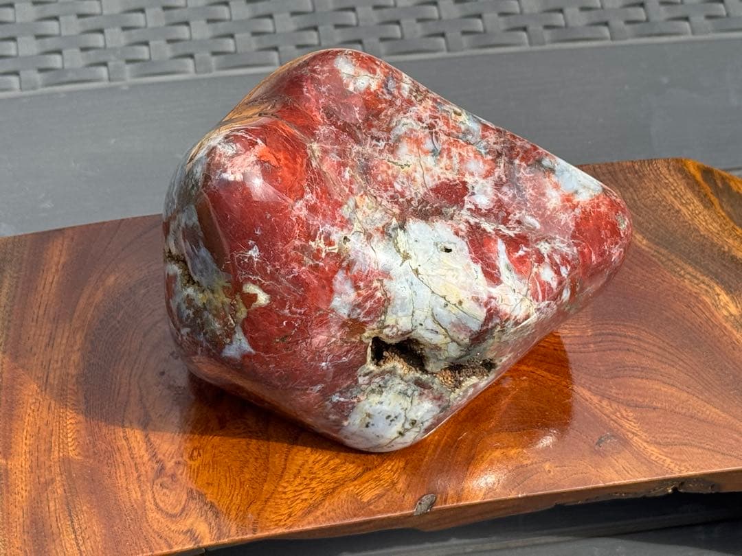 赤石 赤玉石 錦石 錦紅石 鑑賞石 水石 瑪瑙 水晶 原石 天然石 ジャスパー