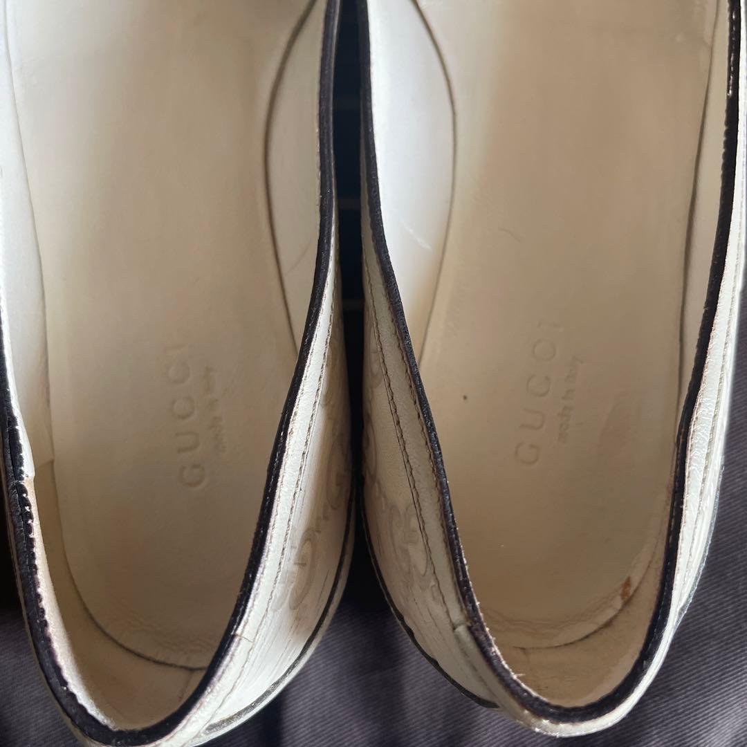 グッチ GUCCIバンブーシューズ38(23.5)