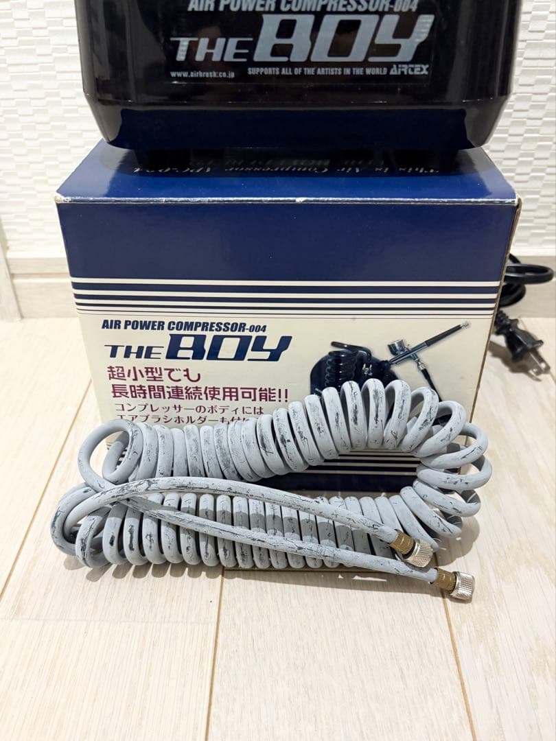 エアテックス☆THE BOY ザ・ボーイ軽量エアコンプレッサー - メルカリ