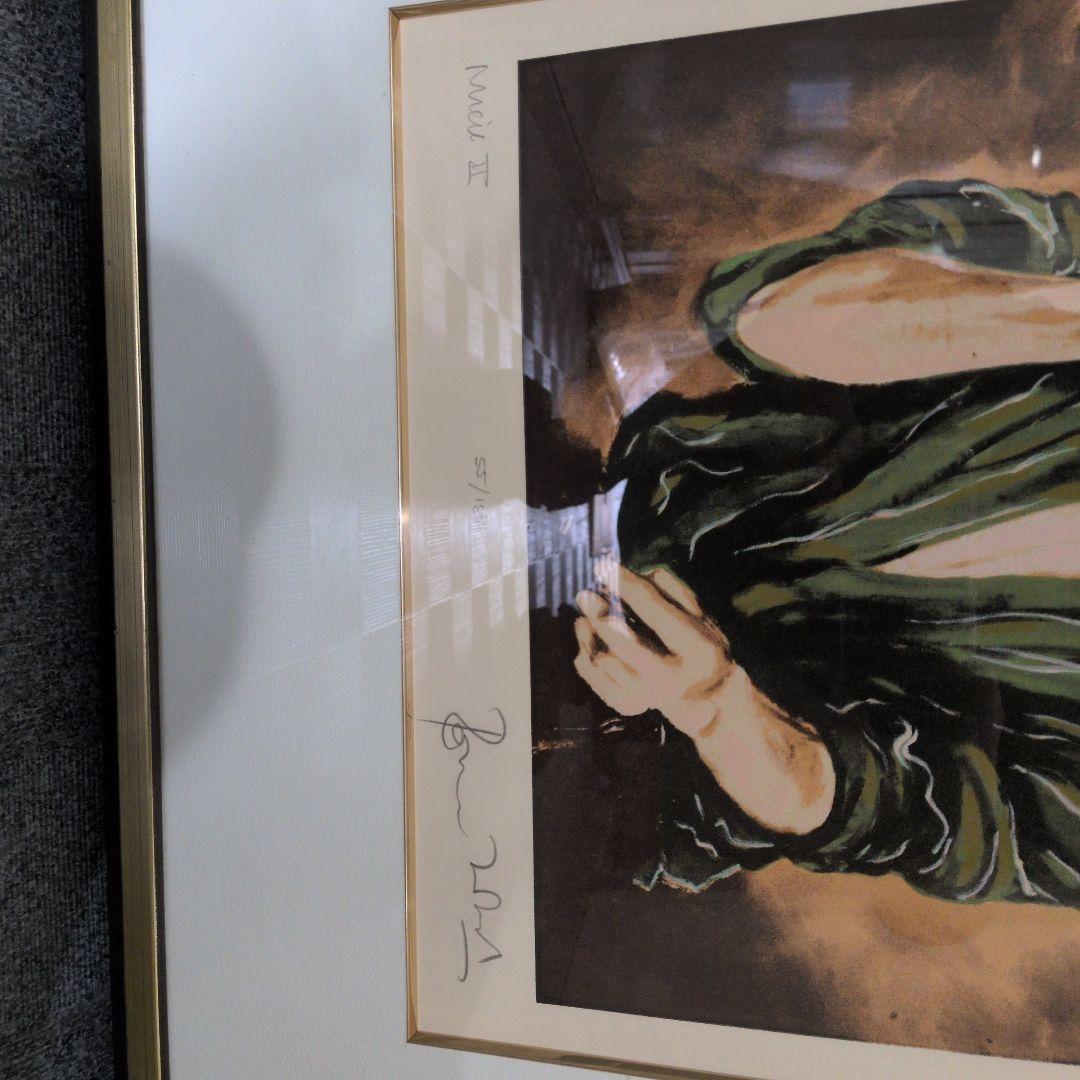 ミックジャガー ローリングストーンズ シルクスクリーン リトグラフ