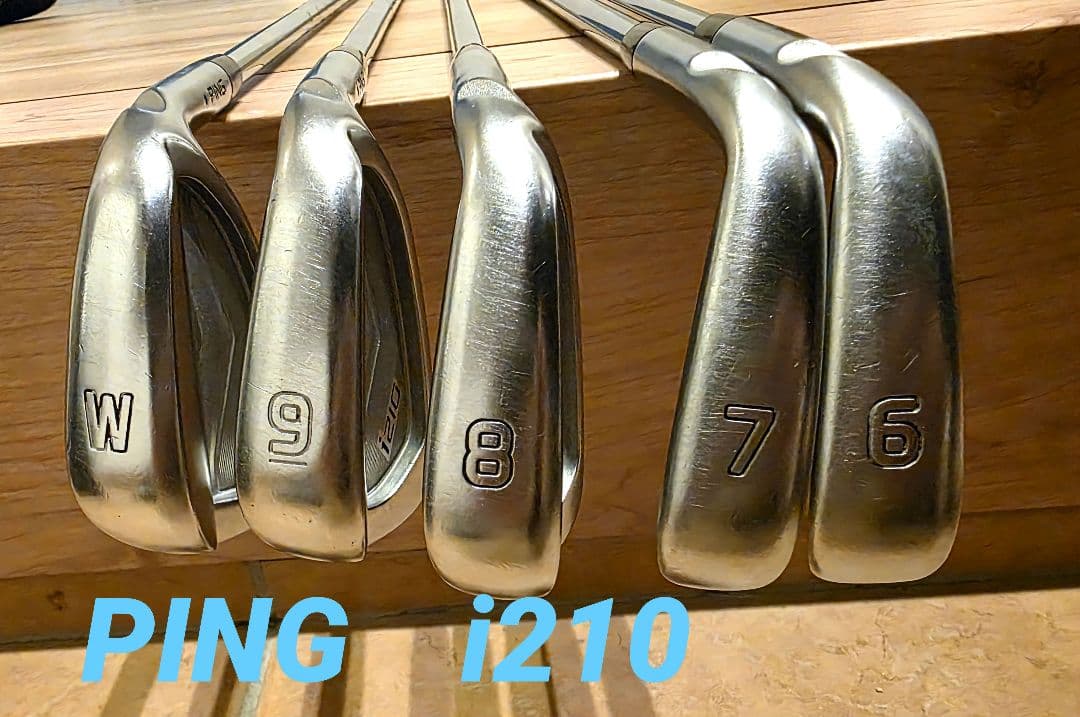 PING i210アイアン 6-P 5本セット Amazon.co.jp: [ピン]PING GOLF i210 アイアン 6本セット(＃5～9、PW