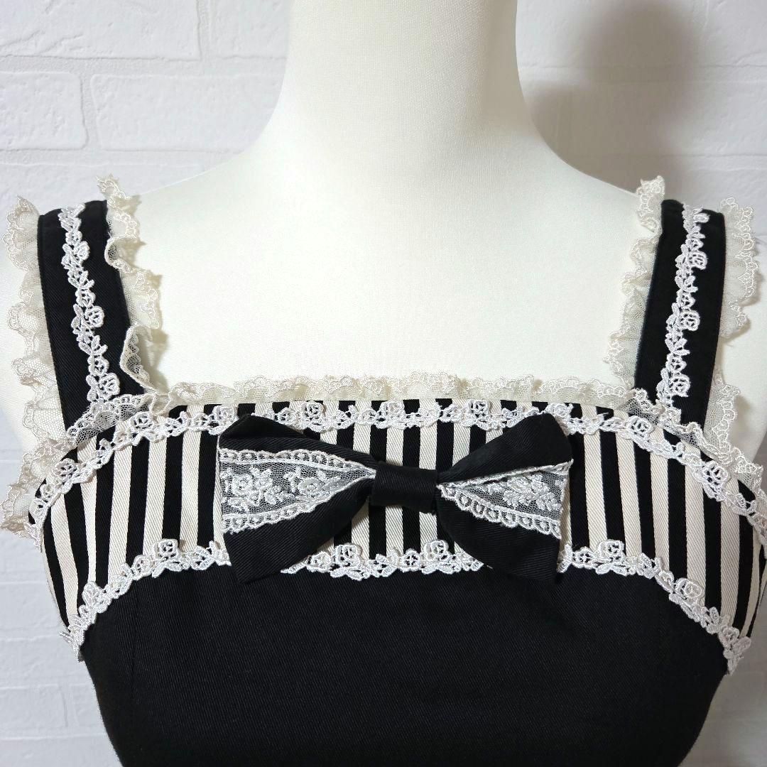 InnocentWorld イノセントワールド】 ワンピース リボン 黒白 - メルカリ