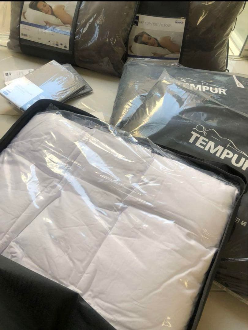 テンピュール 掛け布団 新品未使用未開封 シングル ホワイト - メルカリ