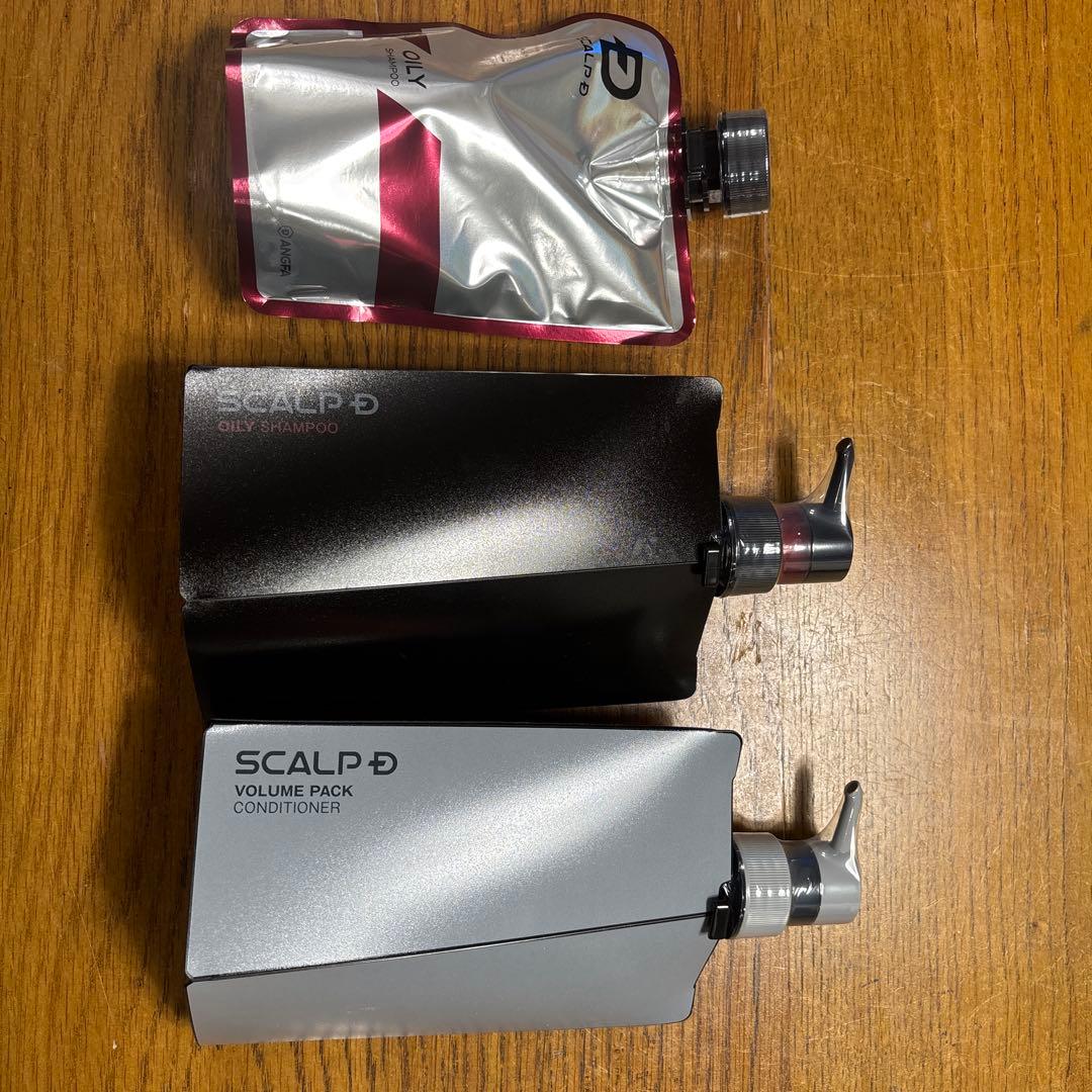 スカルプＤ　オイリーシャンプー×2、ボリュームパックコンディショナー Amazon | スカルプD シャンプー メンズ つけかえ用 オイリー2点セット