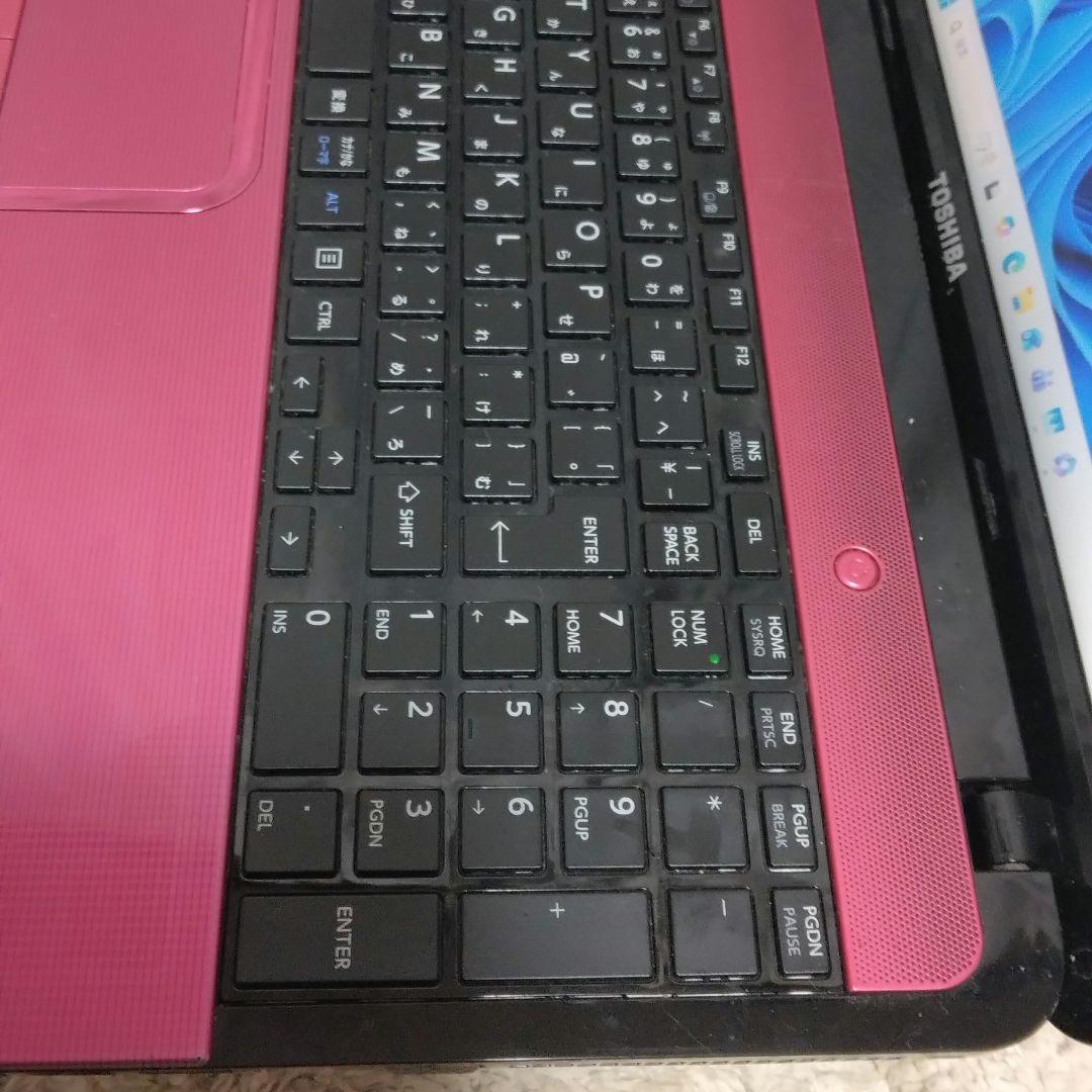 千14 CPUi7 メモリ8GB カメラ Office ピンクノートパソコン