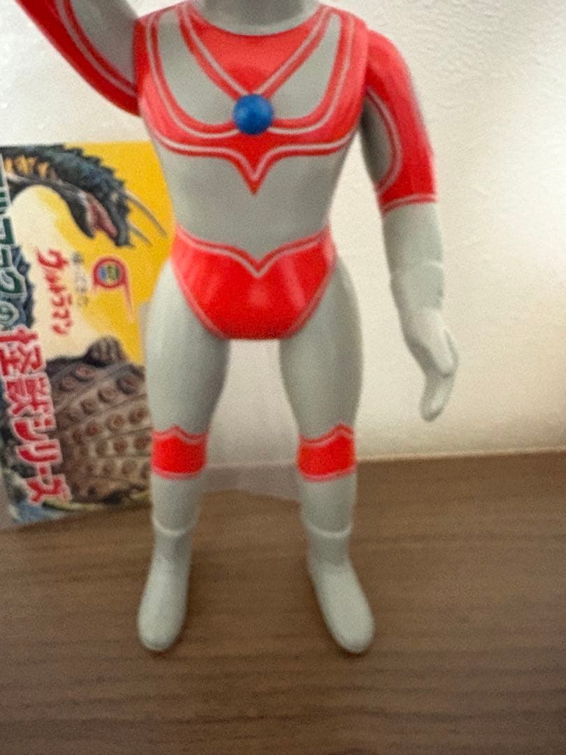 ブルマァク マスク取れ大帰ってきたウルトラマン レトロカラー ソフビ