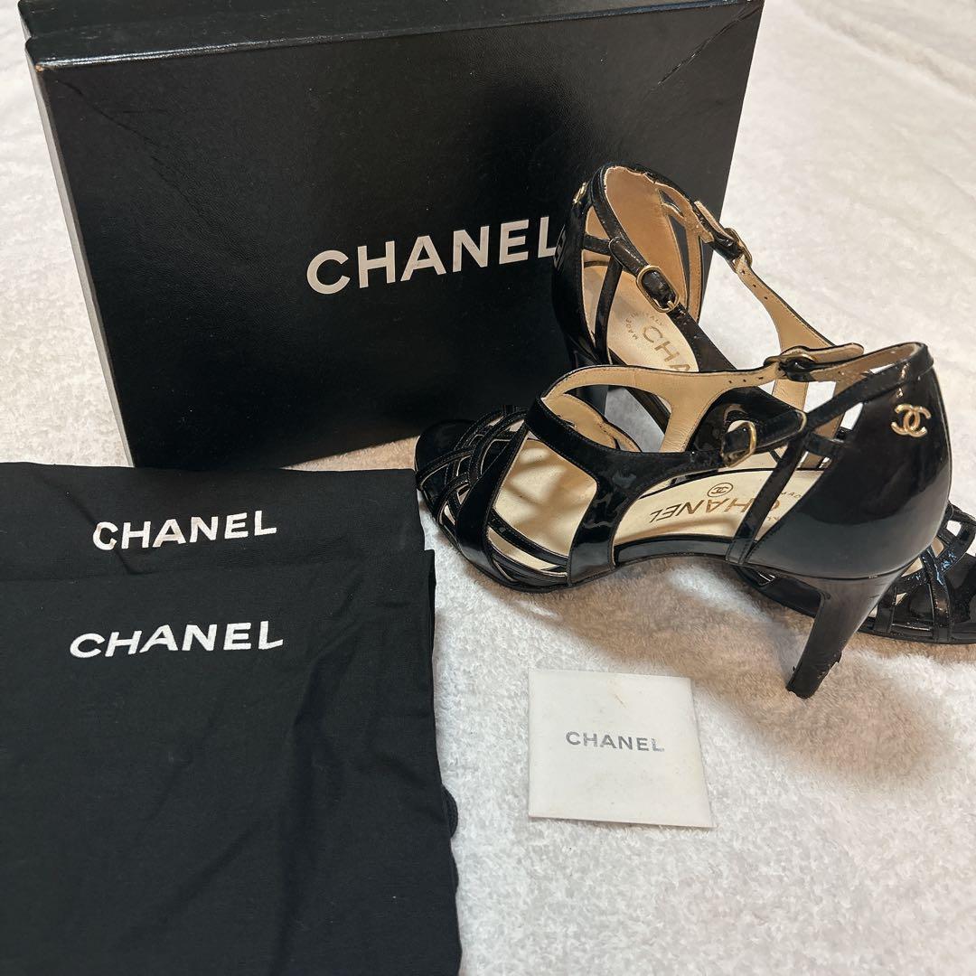 CHANEL シャネル サンダル パンプス ココマーク ブラック 黒 無地 楽天市場】【靴】CHANEL シャネル トング サンダル ココマーク レザー