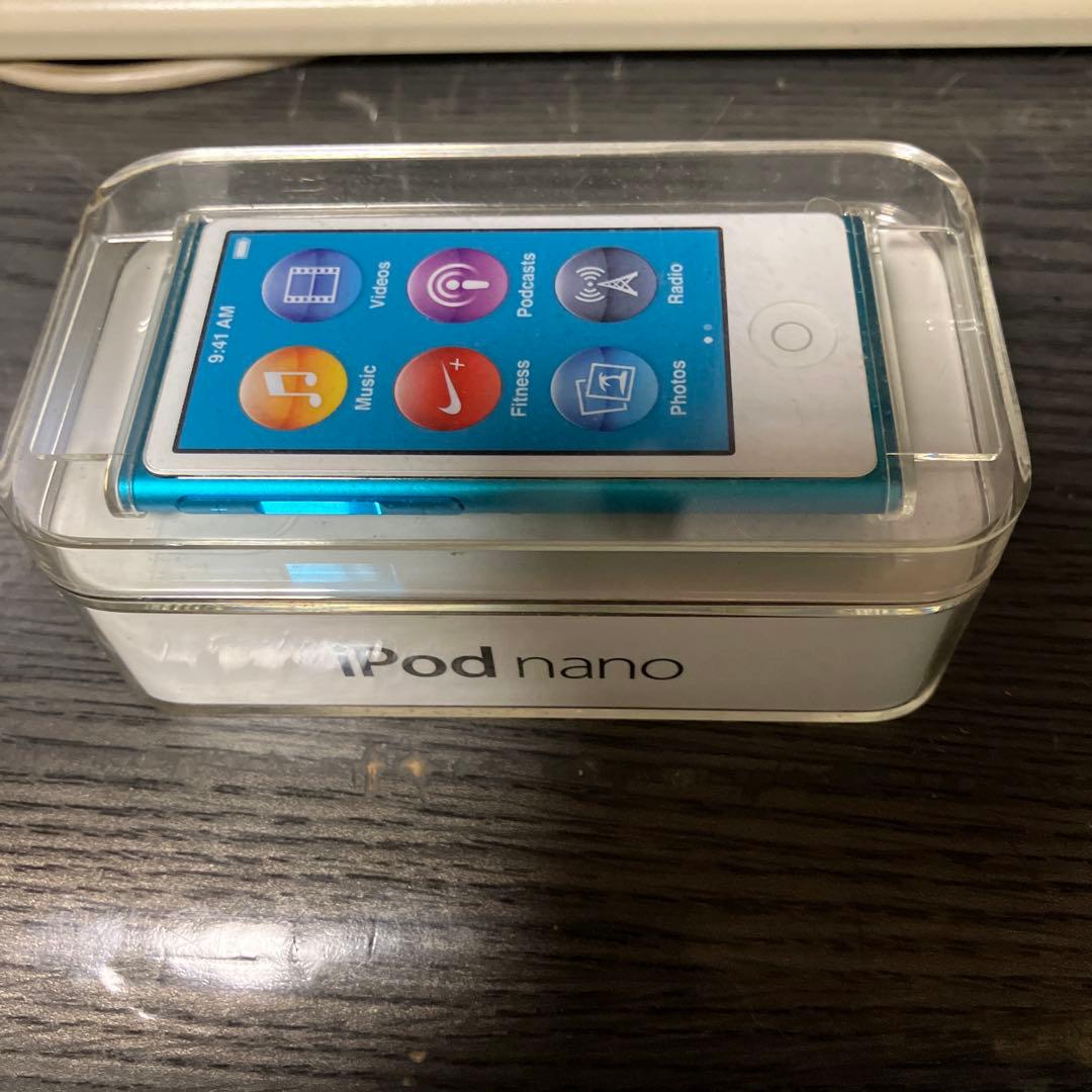 iPod nano 16GB青色 第7世代元箱付き新品未使用品 Amazon.co.jp: M-Player iPod Nano 第7世代対応 (16GB ブルー) : 家電