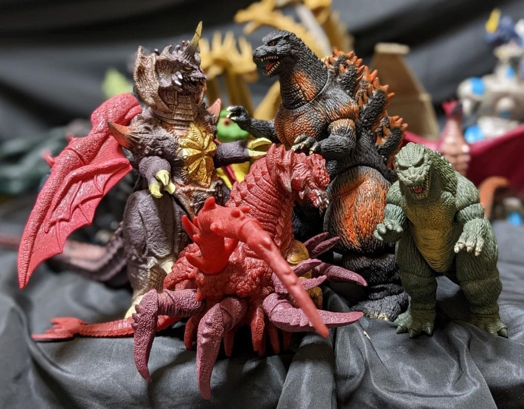 ゴジラ平成VSシリーズ（バンダイ）ソフビフィギュア20体セット