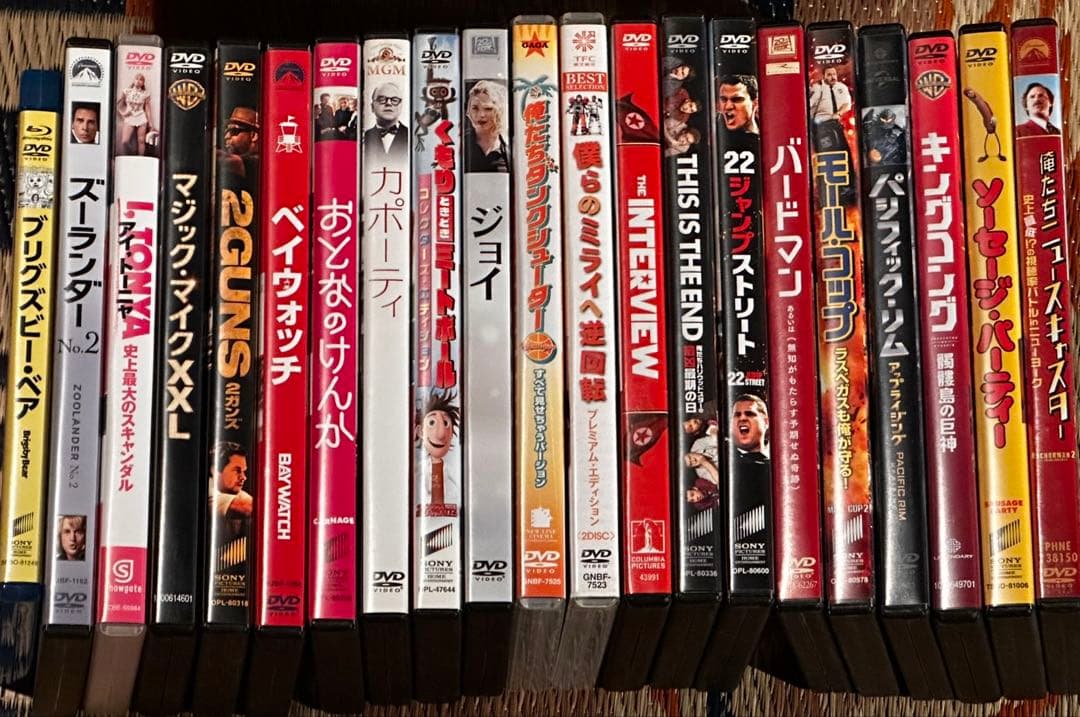 まとめ売り】洋画DVD・Blu-ray21本 - メルカリ