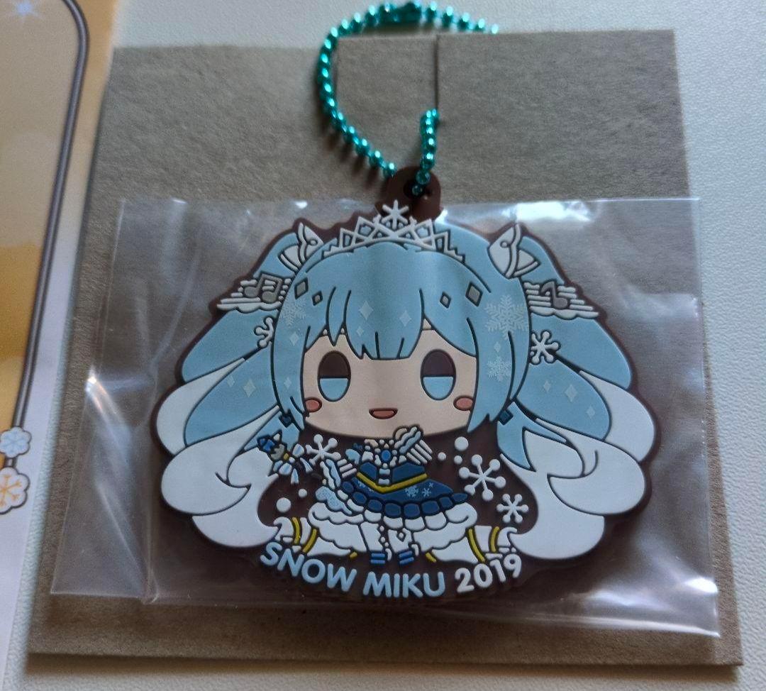 一番くじ 雪ミク 2026 R賞 雪ミク ラバーチャーム 2019 - メルカリ