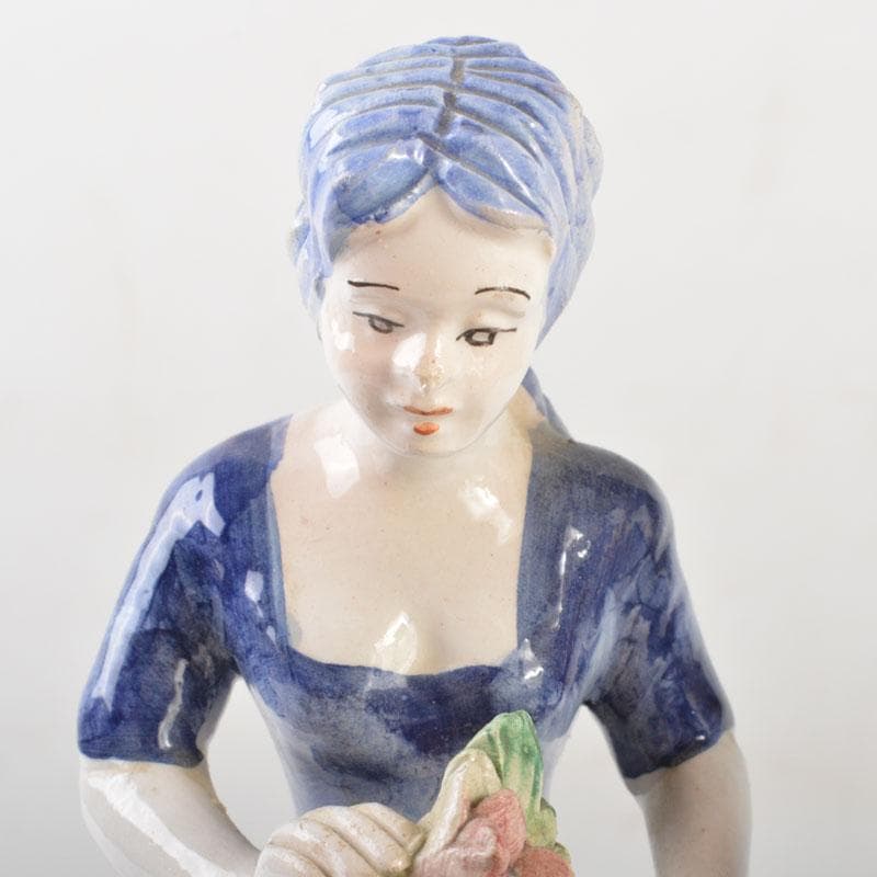 イタリア製 CAPODIMONTE カポディモンテ 陶人形 2点 C 6520A