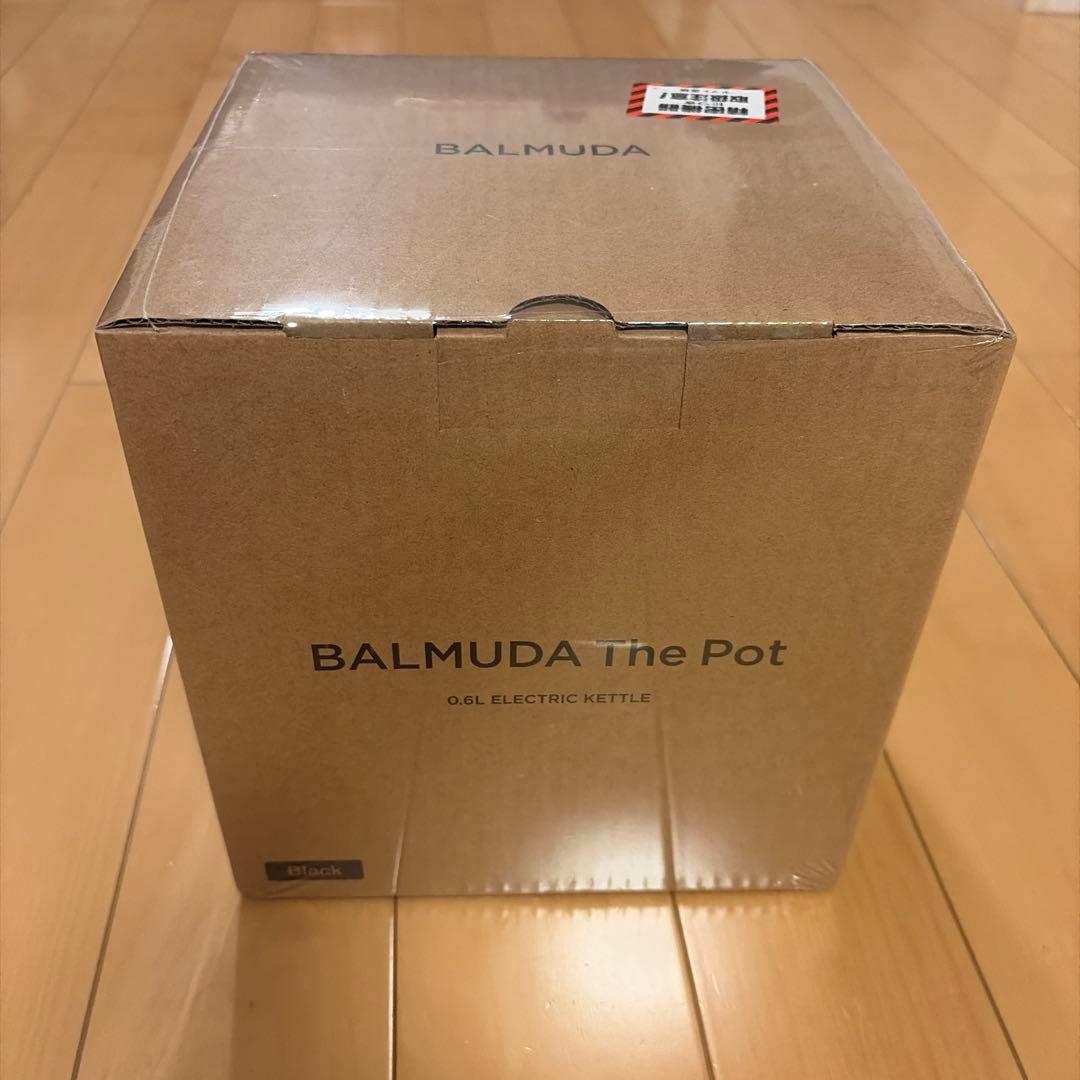 ⭐︎新品未開封⭐︎ BALMUDA The Pot 0.6L 電気ケトル ブラック