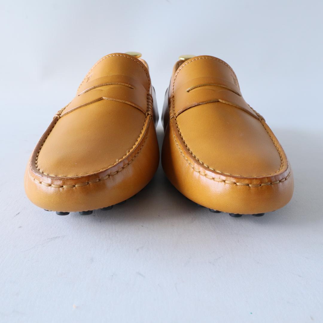 未使用トッズ　ゴンミーニ　イエローキャメル　8.5 27.5cm ドライビング