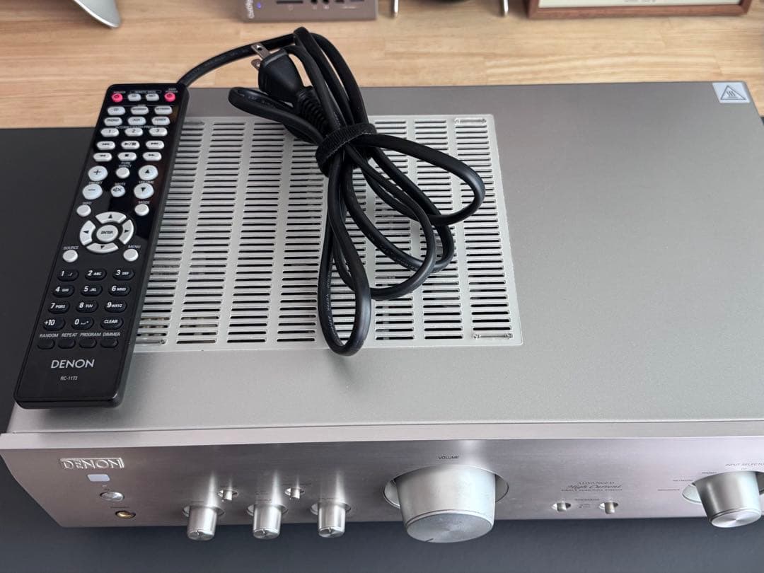 ジャンク品】 DENON PMA-390RE シルバー プリメインアンプ - メルカリ