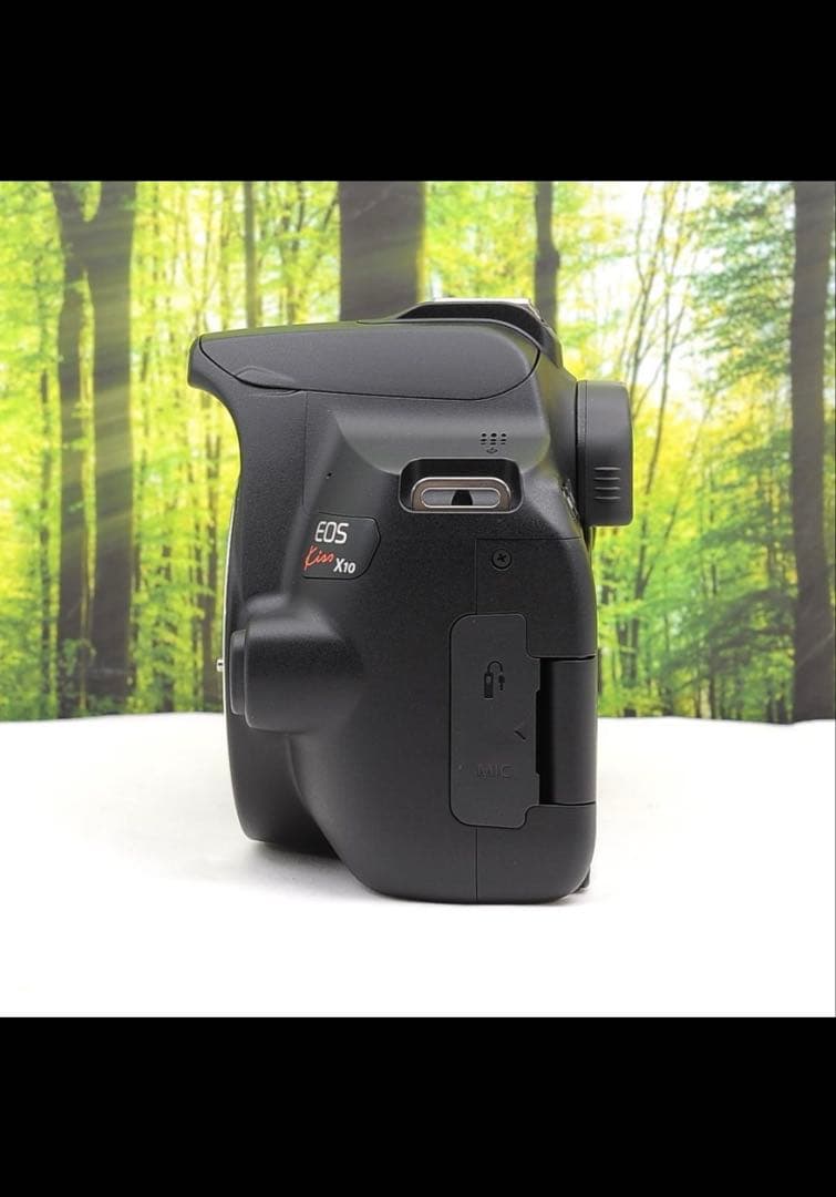 スマホ転送機能付☆Canon Kiss X10トリプル☆動画も写真も最高一眼