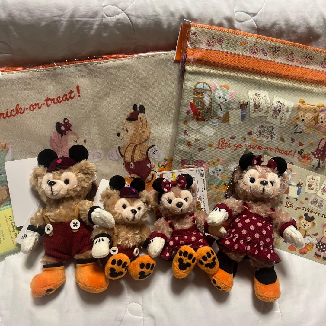 ダッフィ&シェリーメイ ディズニーシー2015ハロウィンまとめ売り
