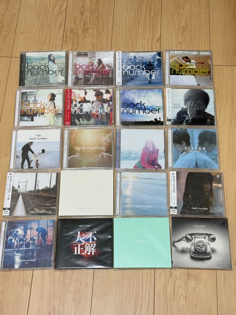 back number シングルCD 20枚セット まとめ売り - メルカリ