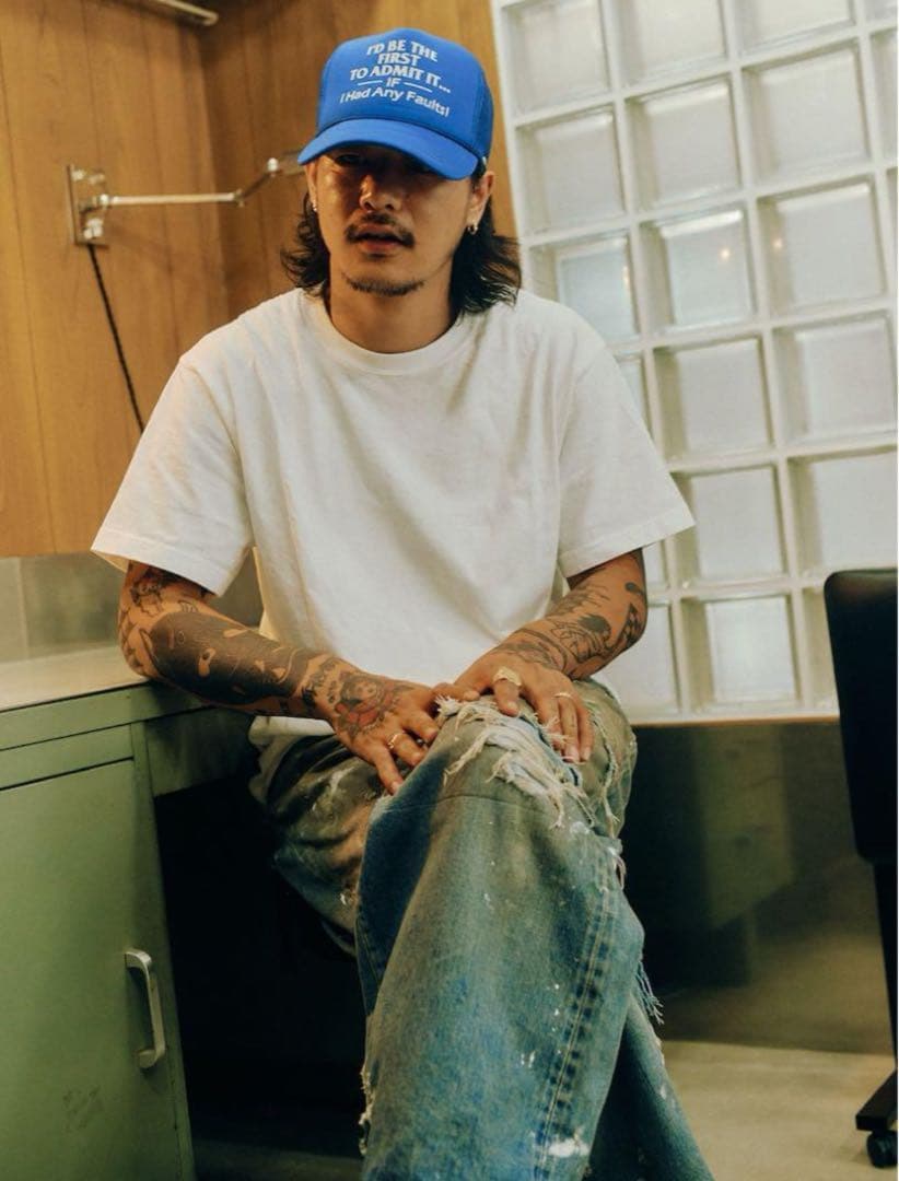 超希少】山田蓮 メッシュキャップ トラッカーキャップ - メルカリ