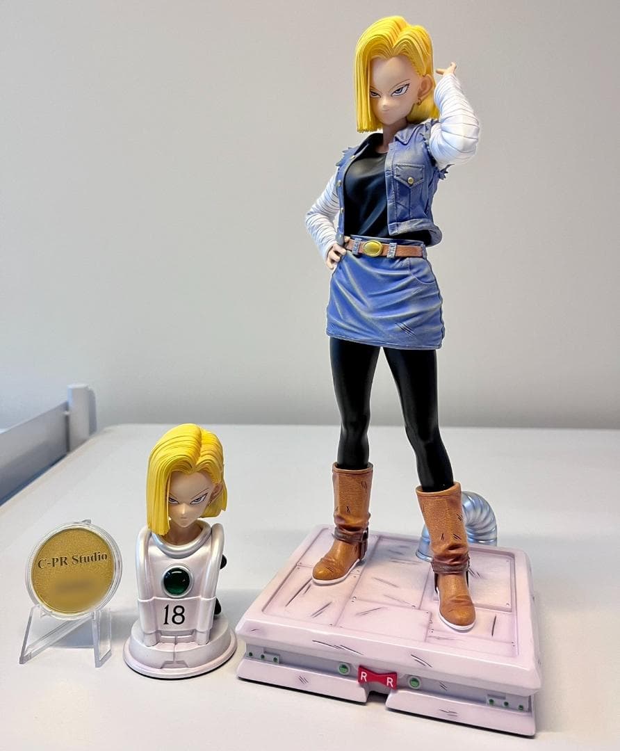 ドラゴンボール 人造人間18号 ガレージキット フィギュア 1/6スケール