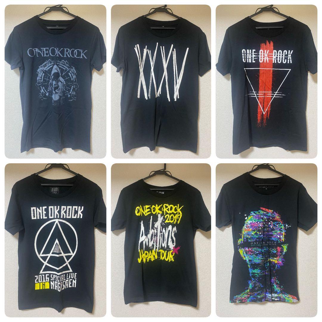 【28日まで割引】ONE OK ROCK Tシャツ 6点セット 楽天市場】one ok rock グッズ tシャツの通販
