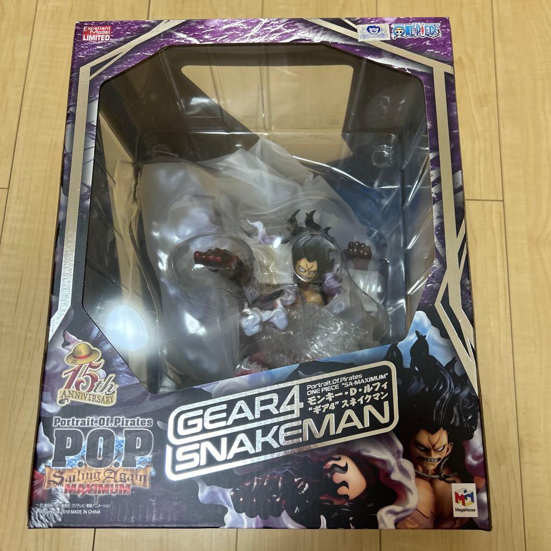 ワンピース フィギュア スネイクマン ニカ ギア5 POP maximum - メルカリ