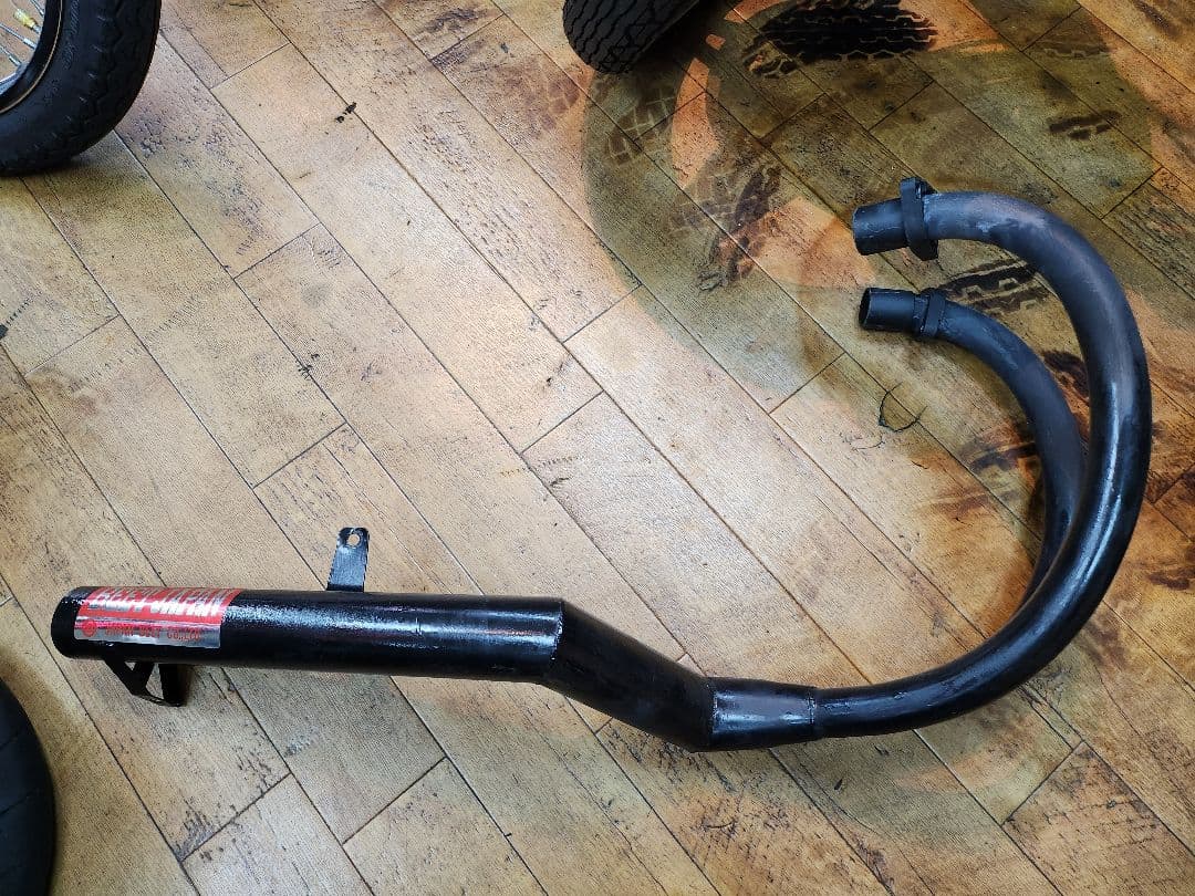 送料無料】CB250T,CB400T,BEETタイプ,ショート管,マフラーバブ - メルカリ