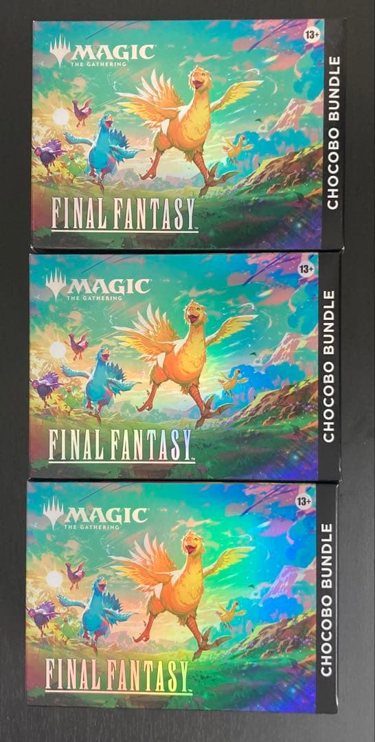 未開封3個セット　チョコボバンドル　英語版 MTG FINAL FANTASY チョコボ・バンドル 英語版 3個 未開封3個セット