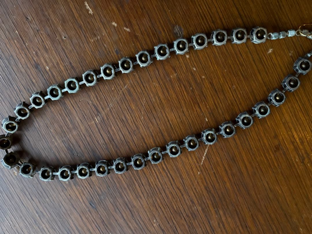 ➄ 戦前ヴィンテージ ✨ ペーストストーンネックレス アールデコ〜戦中