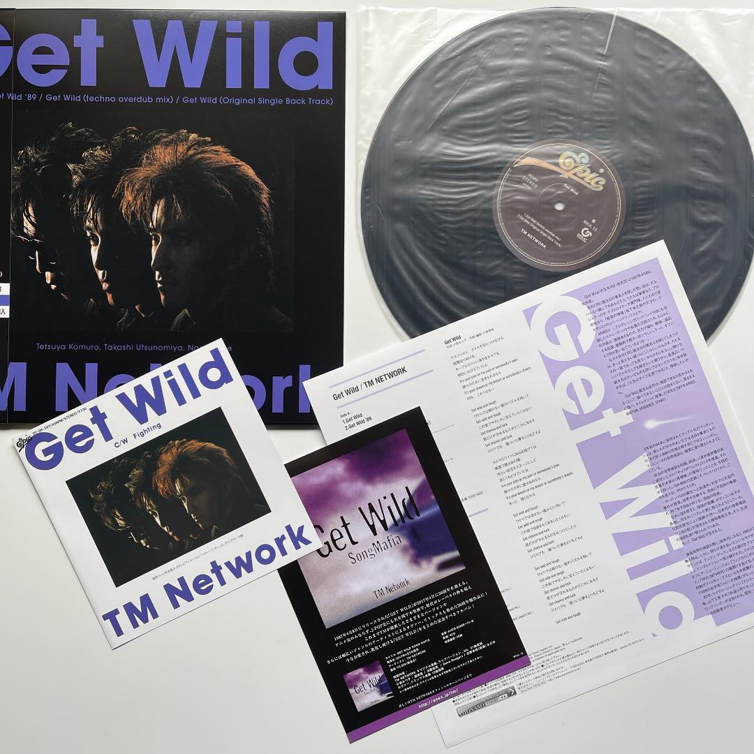 稀少限定盤 レコード TMネットワーク Get Wild TM NETWORK - メルカリ