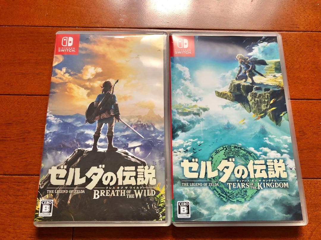 Y　ブレスオブザワイルド　ティアーズオブザキングダム　セット売り ゼルダの伝説 ブレス オブ ザ ワイルド & ティアーズ オブザキングダム