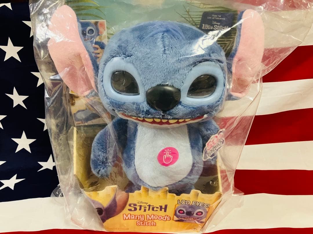 ディズニー 可愛い スティッチ 実写版 ぬいぐるみ Disney Stitch