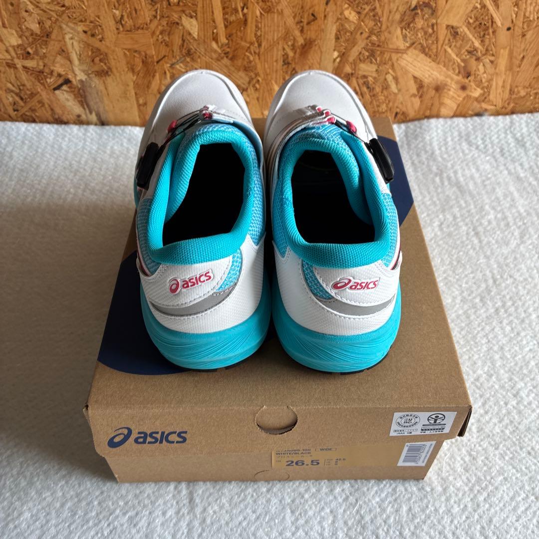 新品未使用 アシックス 安全靴 26.5cm BOAシステム