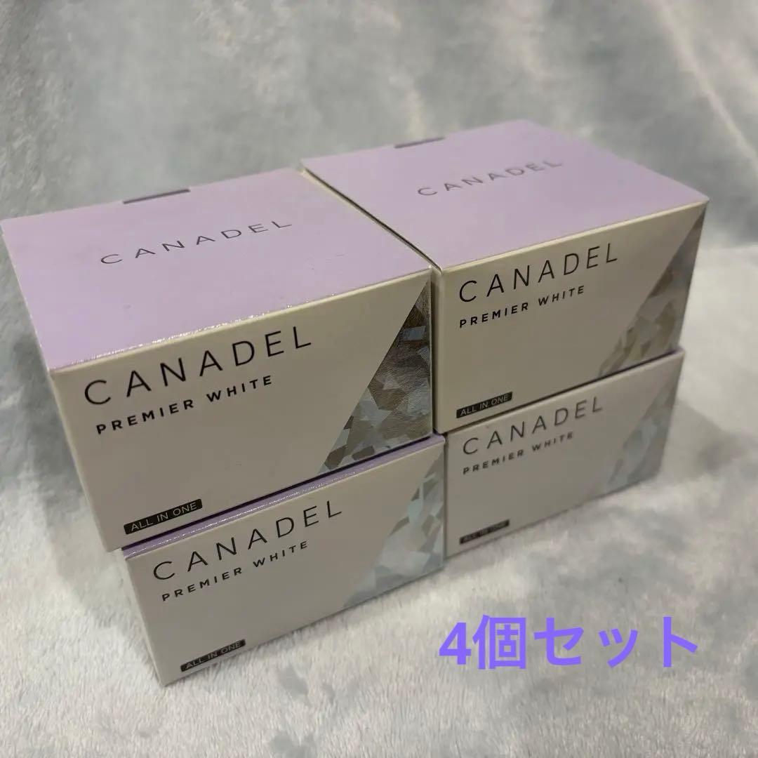 【カナデル】プレミアホワイト オールインワンクリーム 4個セット カナデル プレミアホワイト オールインワン 美容液クリーム 58g 医薬部