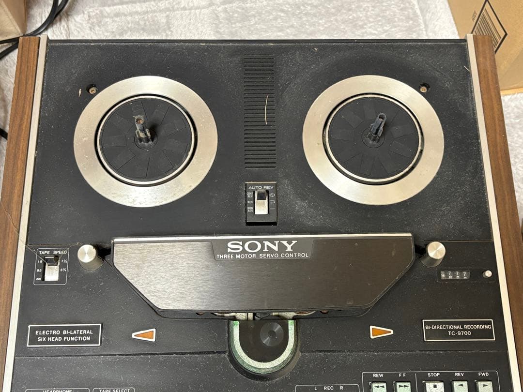 SONY オープンリールレコーダー TC-9700 昭和レトロ - メルカリ