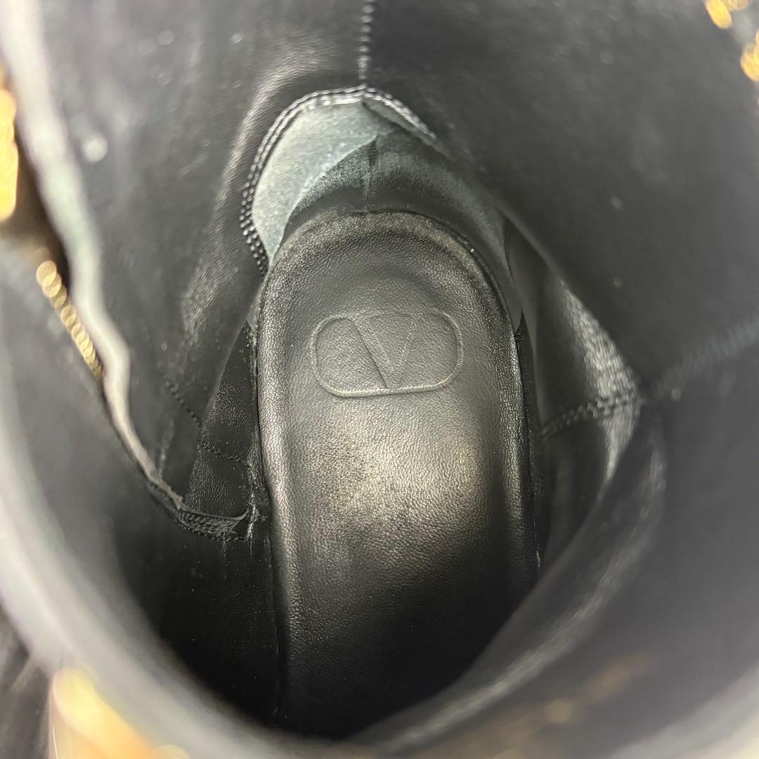 VALENTINO ヴァレンティノ　23.5cm 36.5 ユニークフォーム　黒