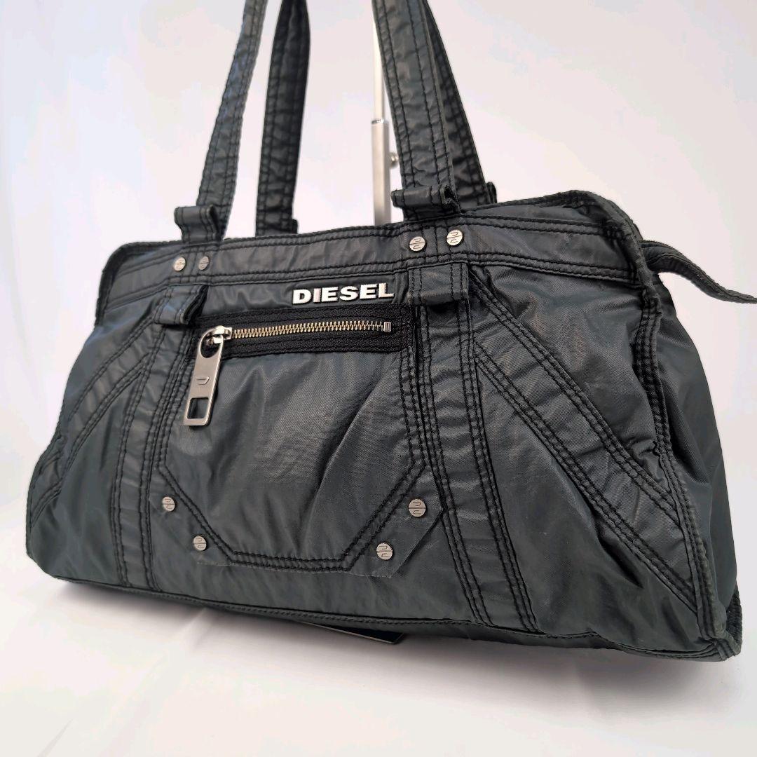 希少】DIESEL archive metal logo バッグ Y2K - メルカリ