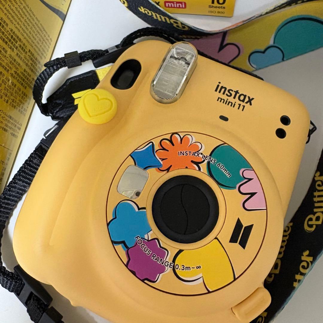 は*.様 BTS instax mini 11 Butterコラボ チェキ - メルカリ