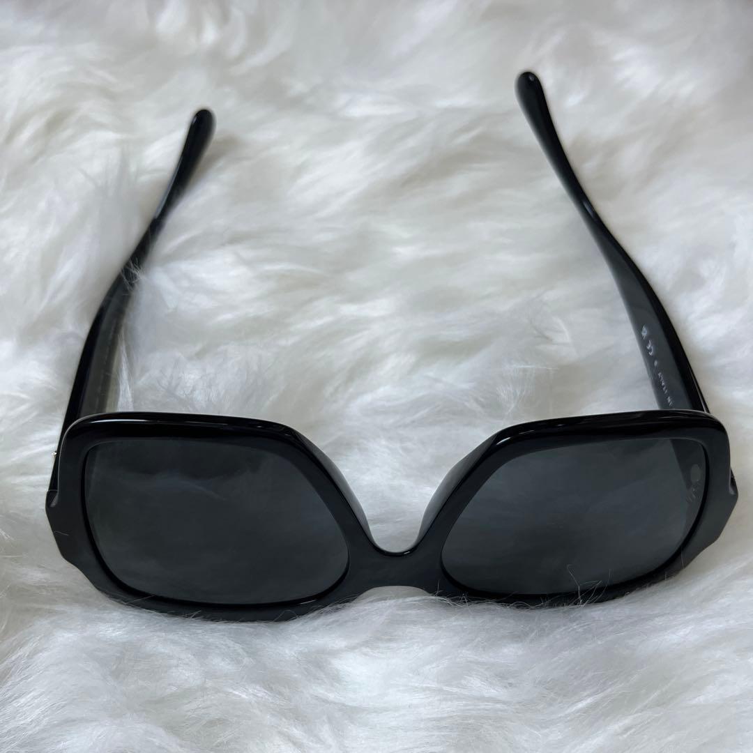 超美品 CHANEL サングラス スクエア型 ハートロゴ CCマーク 正規品