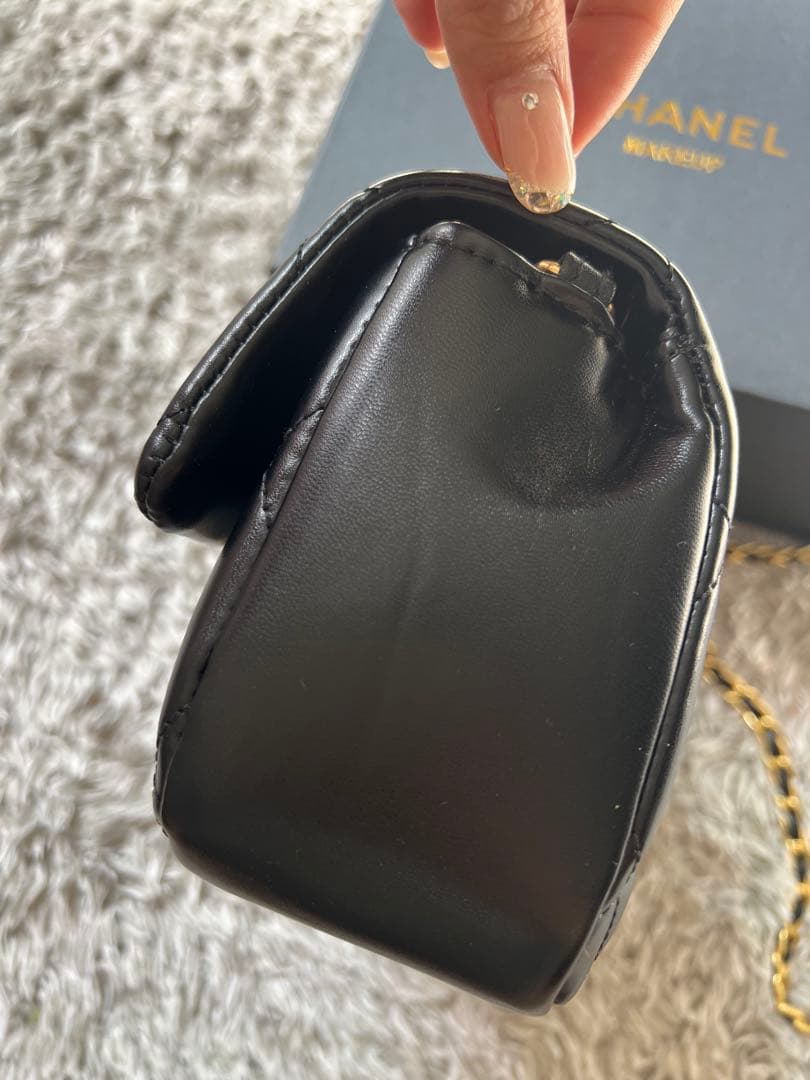 CHANEL シャネル キルティングデザイン ショルダーバッグ ノベルティ