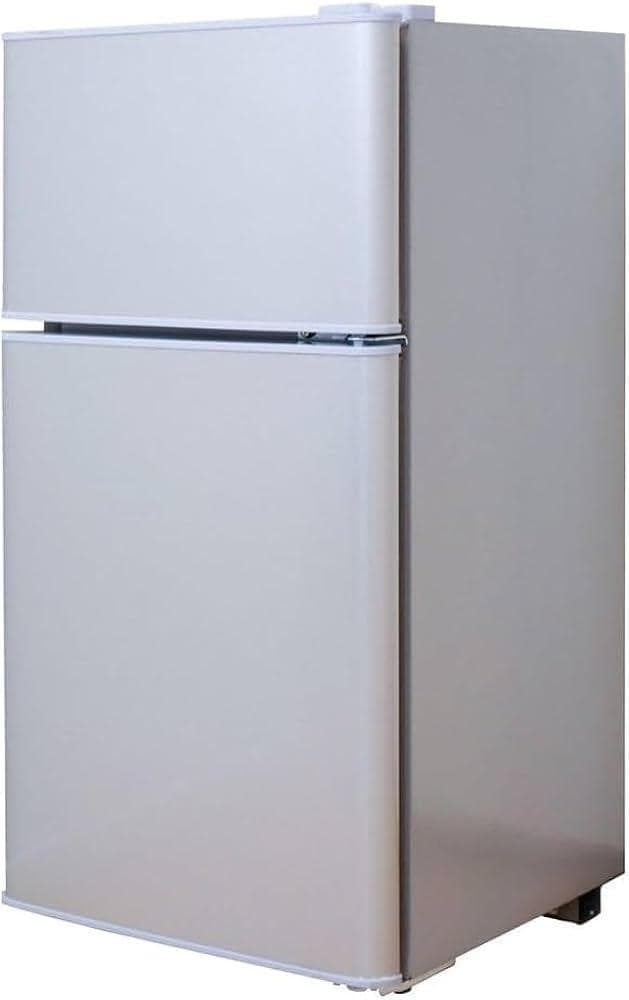 中古ONE STEP 冷蔵庫 一人用 2ドア 冷凍庫付き 小型保冷 凹みあり ONE STEP 冷蔵庫 一人暮らし 冷凍冷蔵庫 2ドア 小型 家庭用 上段冷凍庫