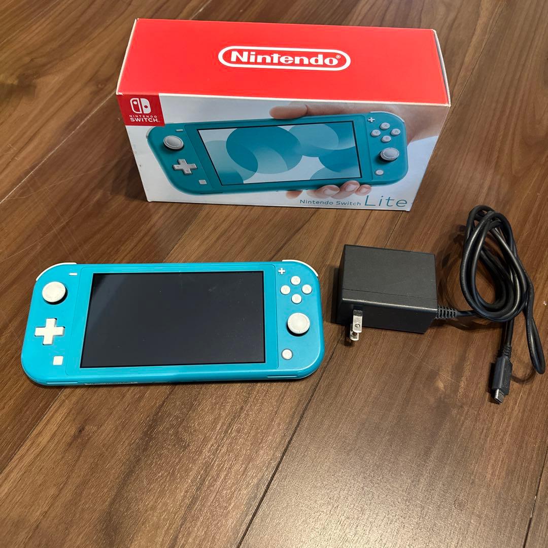 Nintendo Switch Lite ターコイズ 本体 - メルカリ