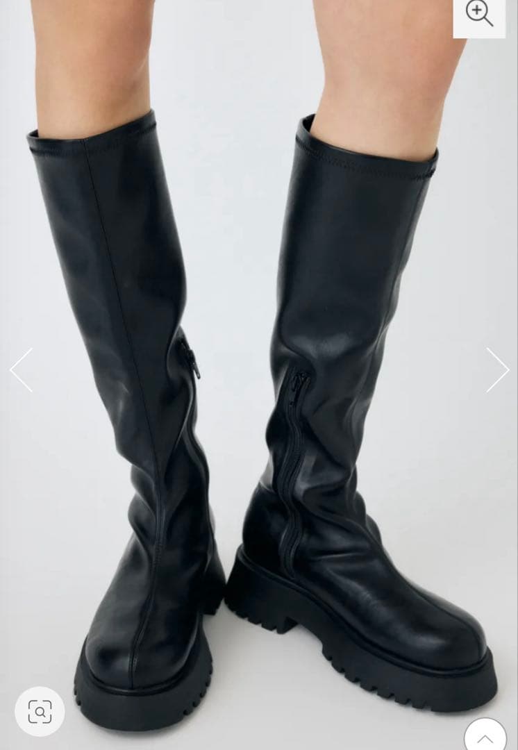 MOUSSY【ViVi掲載】ロングブーツ 新品 - メルカリ