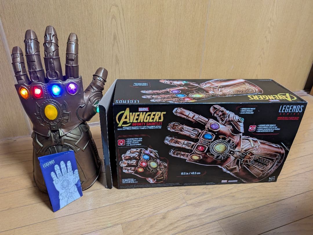 インフィニティガントレット legends サノス マーベル ハズブロ - メルカリ